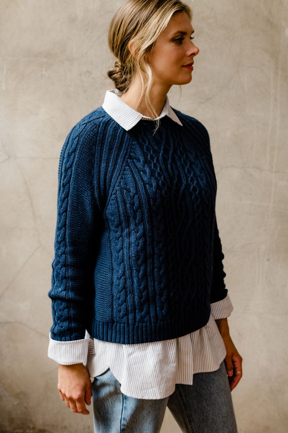 Able Claudette Fishermans Sweater — Mes Amies – Ladies Fineries