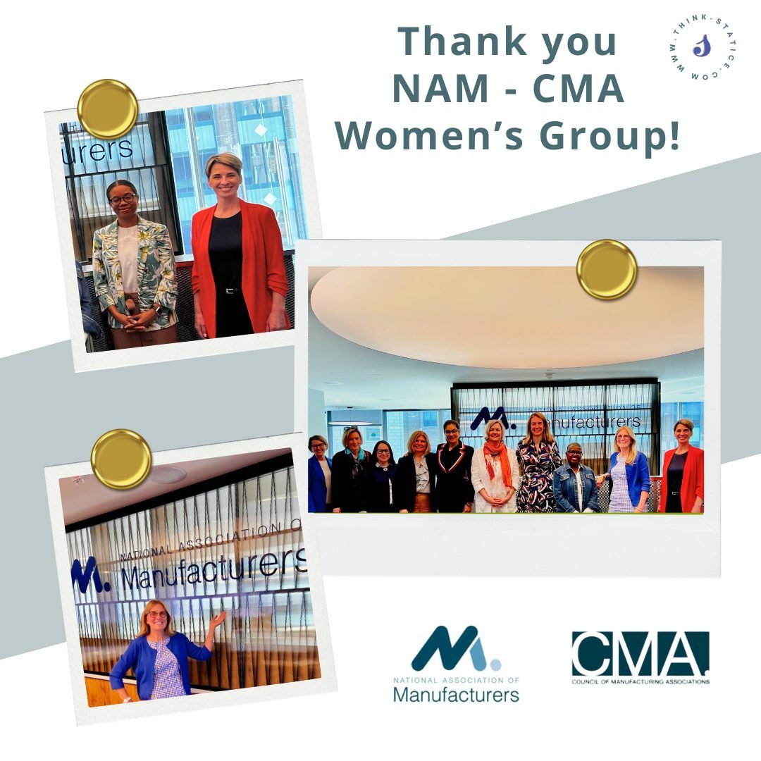On Tuesday, our Founder Kathy Shanley presented to an amazing group of female CEOs from the National Association of Manufacturers - NAM - Council of Manufacturing Associations on ‟Working with a Professional Coach&rdquo;.

We talked about how to:
1. 