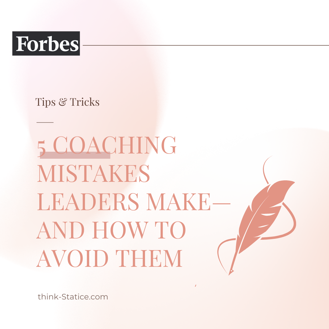 How To Avoid The Most Common Mistakes Coaches See Their Clients Make