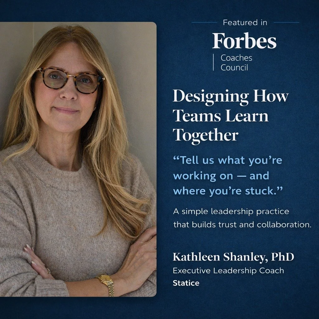 Most teams are expected to learn and improve. But few leaders intentionally design how that learning happens. One simple practice can change that.

During team meetings, invite people to briefly share:
&bull; what they&rsquo;re working on
&bull; wher