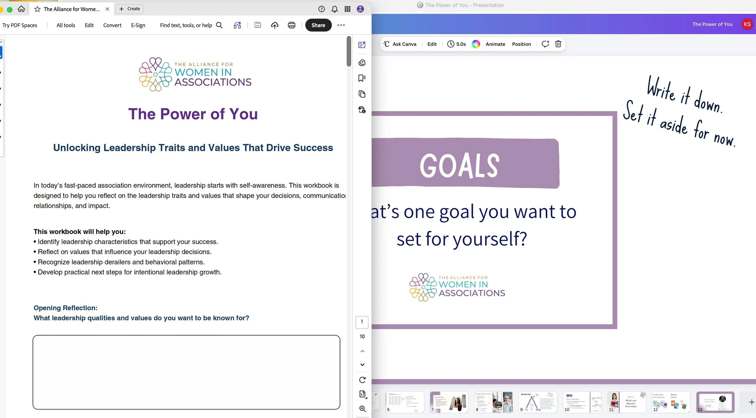 Putting the final touches on today&rsquo;s workshop for The Alliance for Women in Associations. The slides are ready, the workbook is done, and all that&rsquo;s left is for our founder to show up with her Starbies mug of tea and a few good questions 