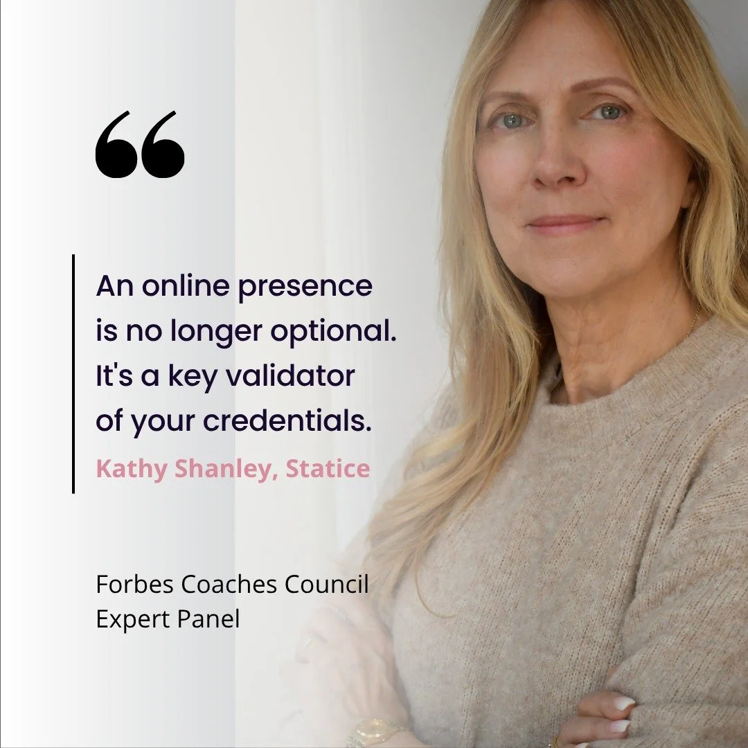 Your LinkedIn profile is more than a r&eacute;sum&eacute;. It&rsquo;s your professional story.
We loved seeing our Founder, Kathy Shanley, contribute to a recent Forbes_Councils expert panel on helping experienced professionals build a stronger Linke