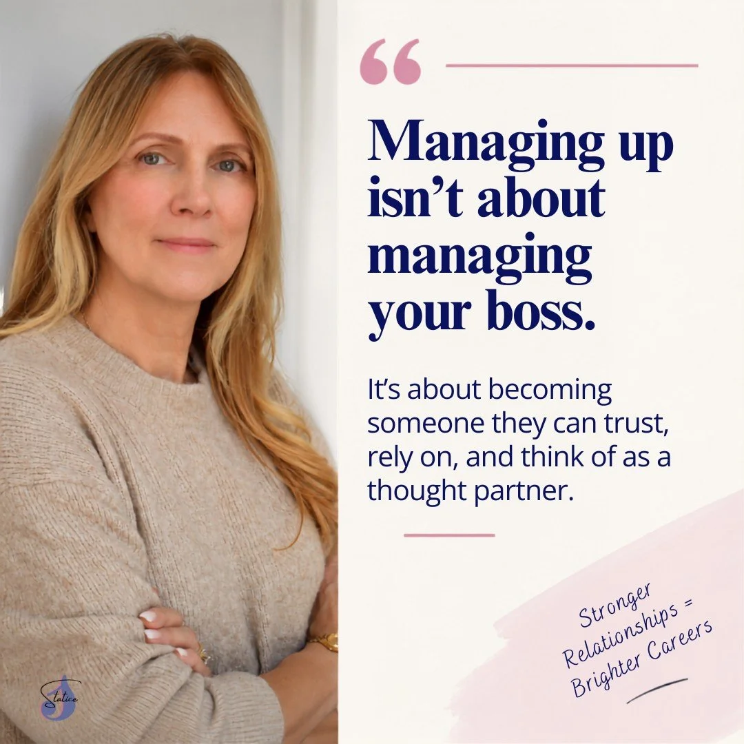 Want a stronger relationship with your manager? Start here. Managing up isn&rsquo;t about managing your boss. And it definitely isn&rsquo;t about trying to please them.

It&rsquo;s about learning how to work together more effectively.

Three places t