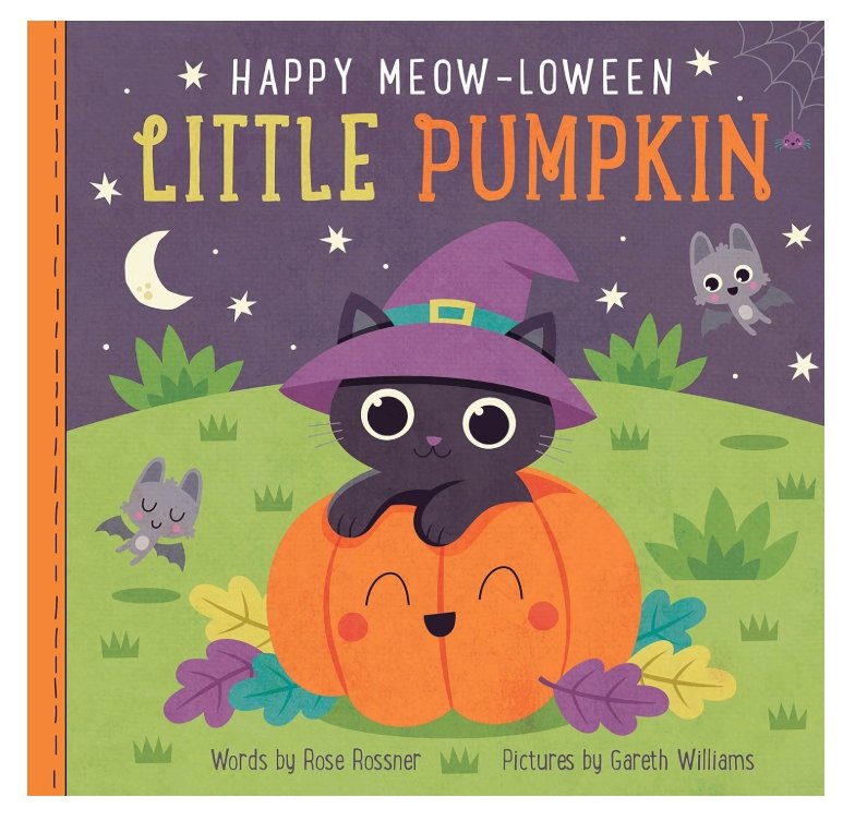 Happy Meow-loween Little Pumpkin board book