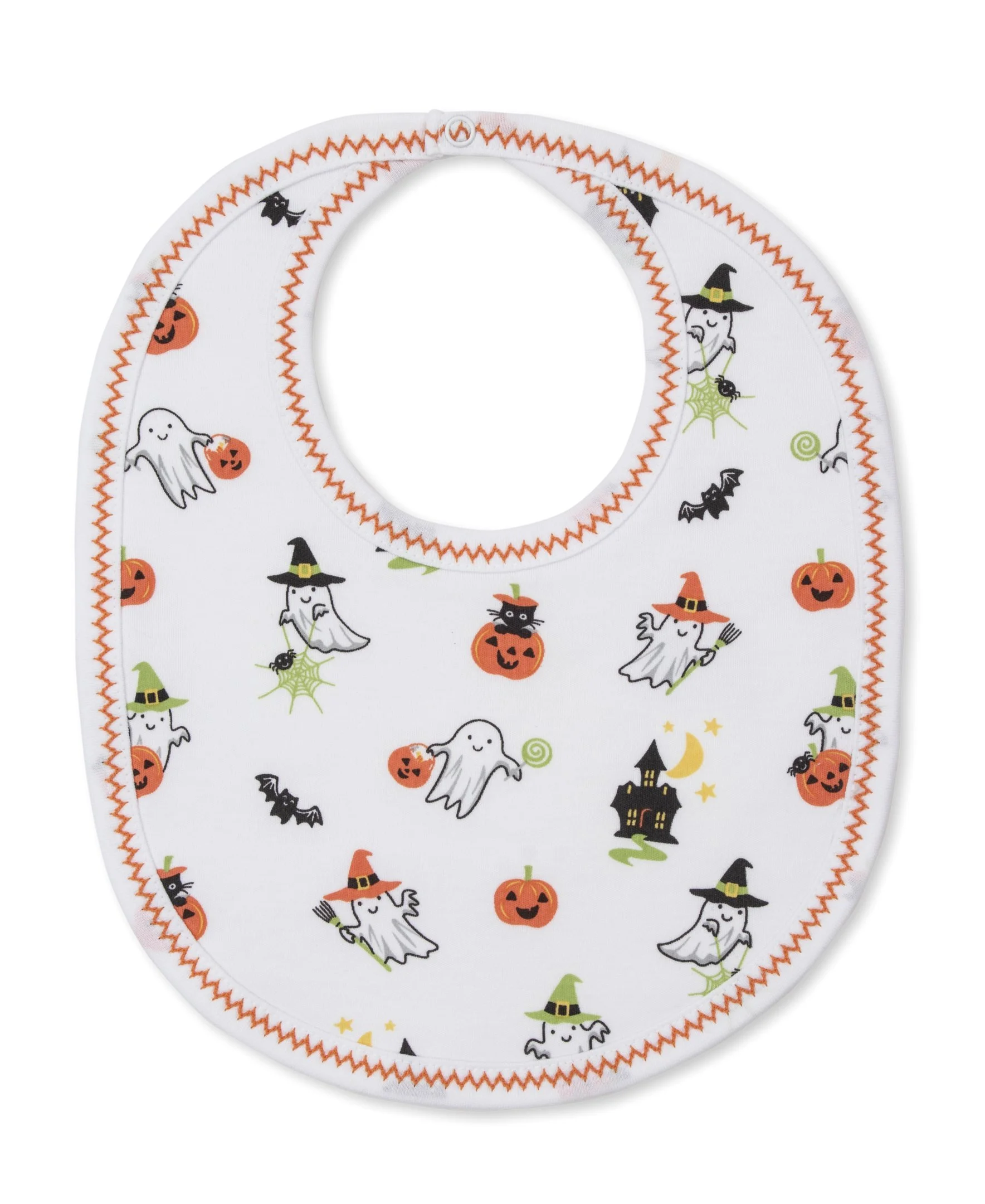 Kissy Kissy | Ghostly Cheer Print Bib
