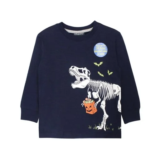 CR Kids | T-Rex Skeleton Glow in the Dark Tee