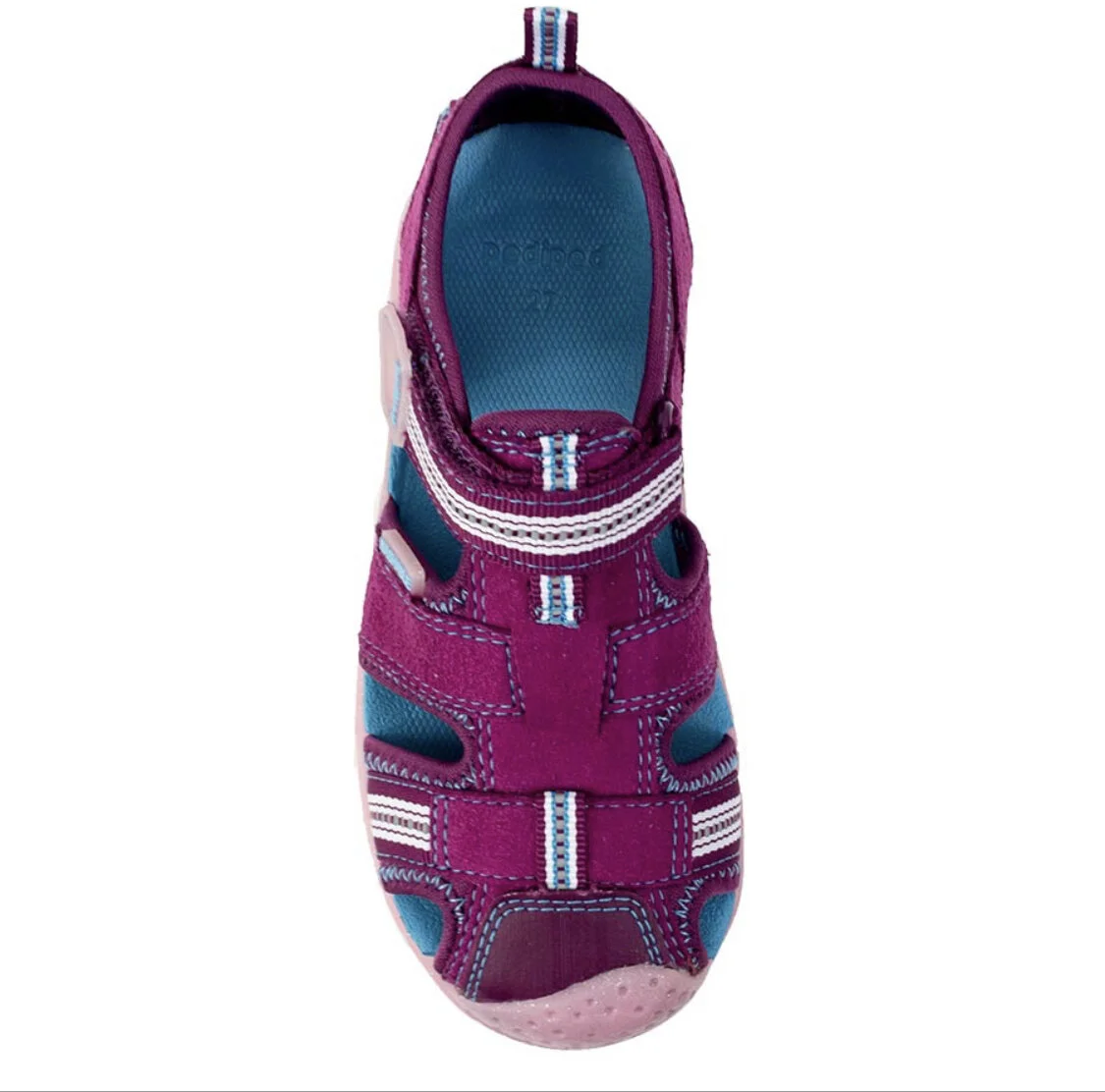 Pediped Sahara Water-Friendly Sandal Berry — Children's Boutique