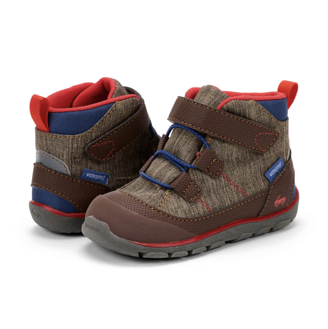 See Kai Run Sam Waterproof Brown Children s Boutique Kid and Kaboodle