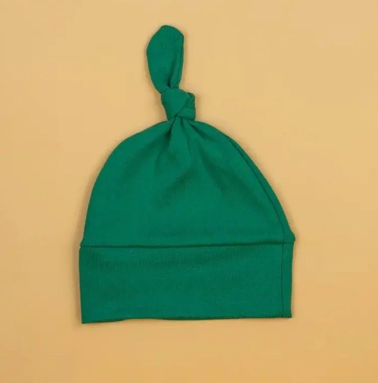 Kelly Green Knot Hat