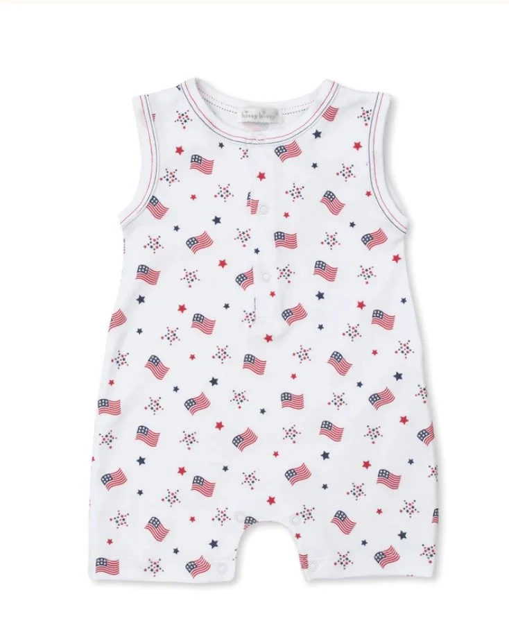 Kissy Kissy | Star Spanged Spirit Sleeveless Playsuit