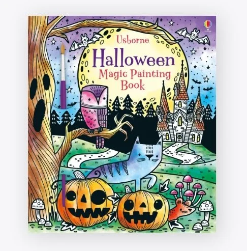 Halloween Magic Painting Book