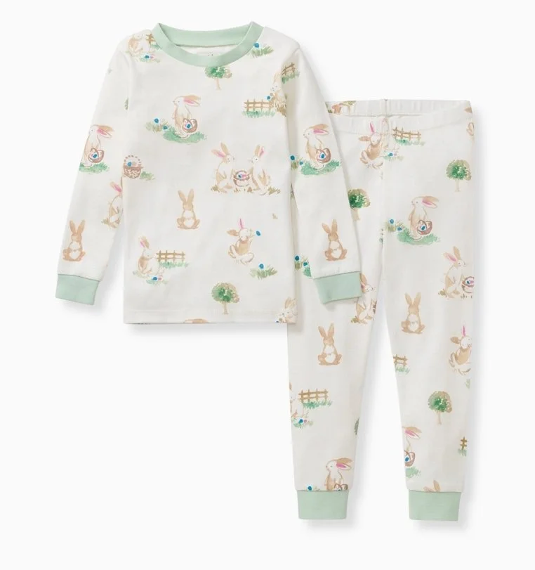 Bunny Egg Hunt Organic Cotton Pajamas