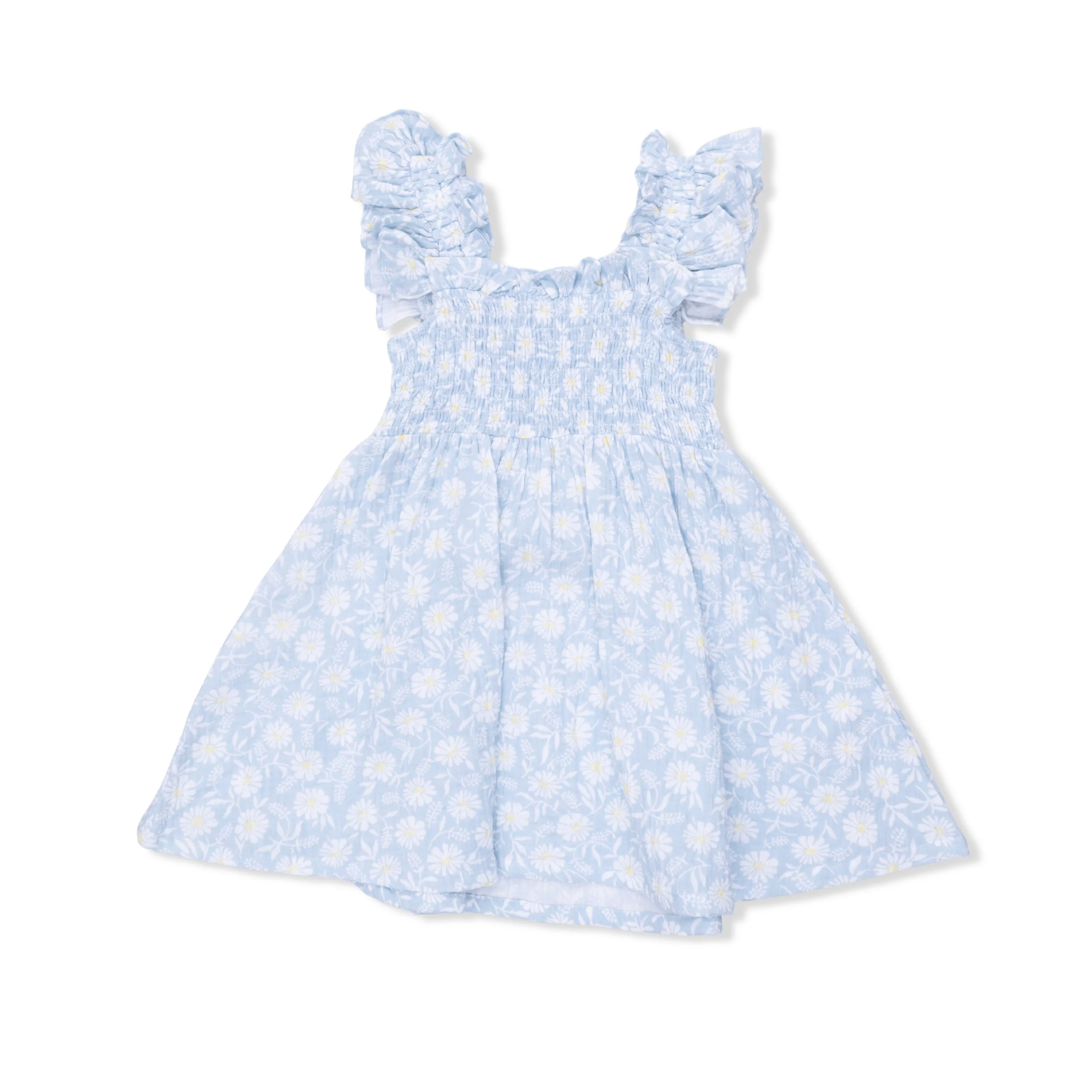 Angel Dear | Western Daisies Smocked Sundress and Bloomer