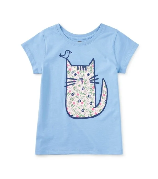 Tea Collection | Azulejo Cat Graphic Tee