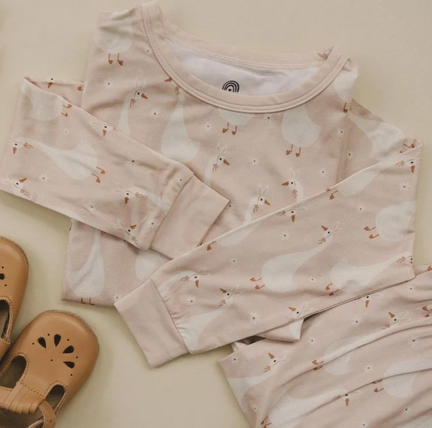 Silly Goose on the Loose Bamboo Pajamas