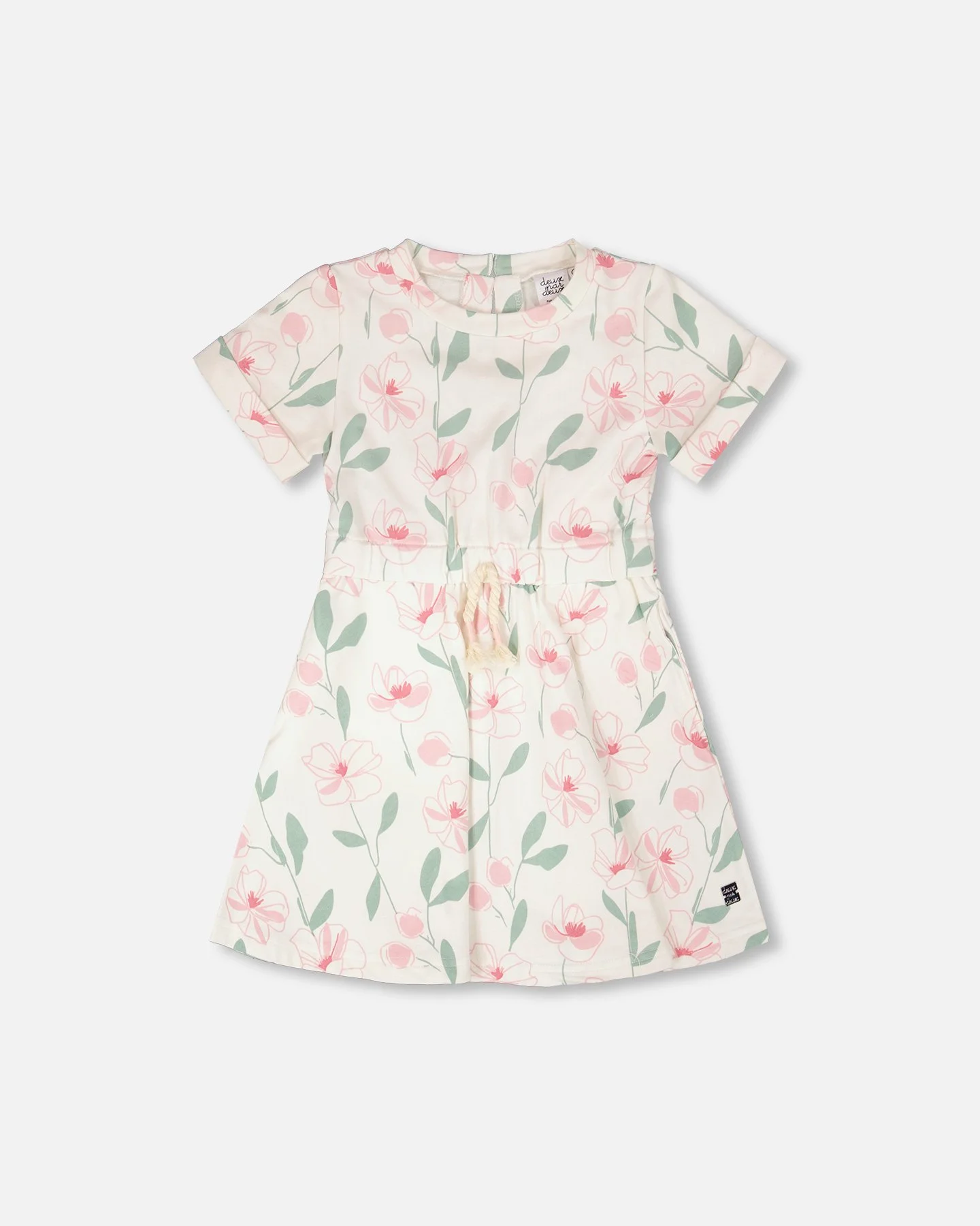 Deux Par Deux | Flowers French Terry Dress