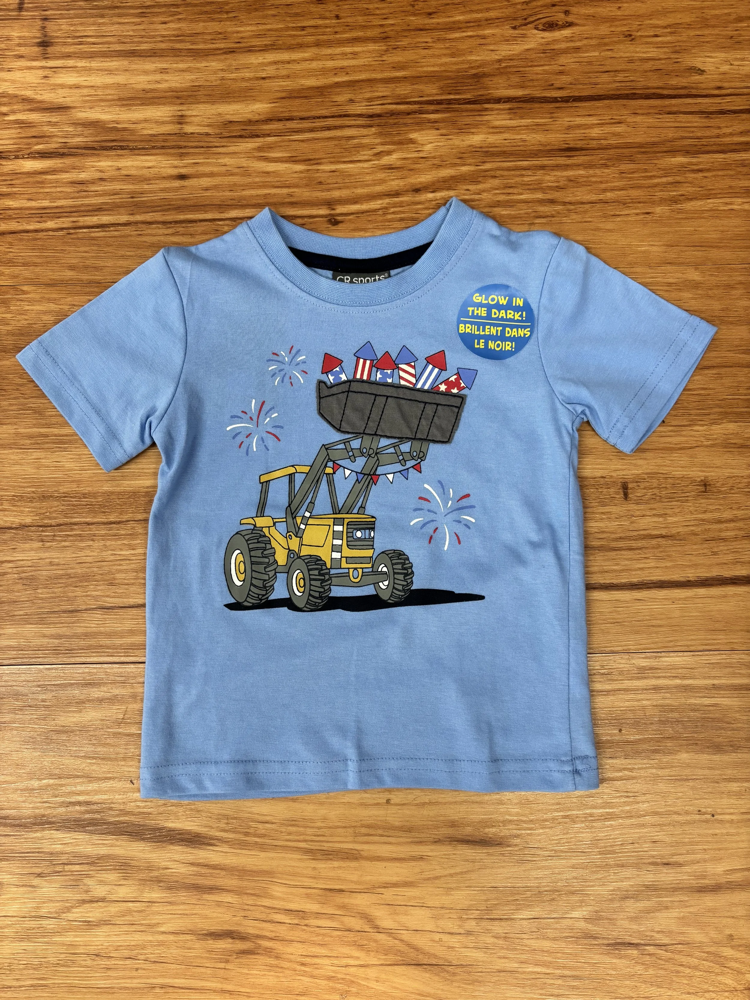 CR Kid | Loading Fireworks Glow-in-the-Dark Baby Tee