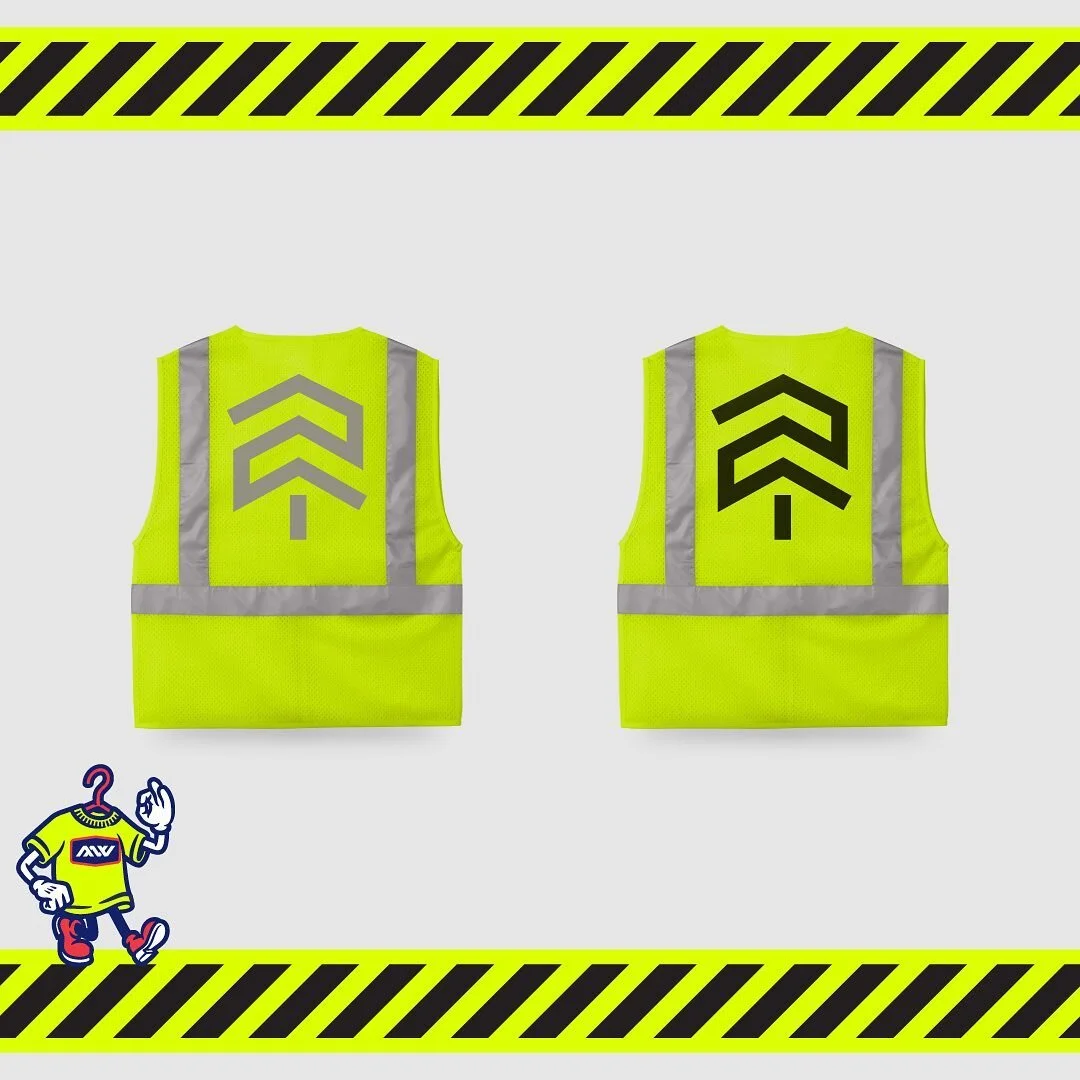 Need custom printed safety gear for your company or event? Check out these super clean vests we ran for Native Landscape in Boise. Do you like the black or reflective grey option?

Their logomark is clean and bold so we designed these to be pretty st