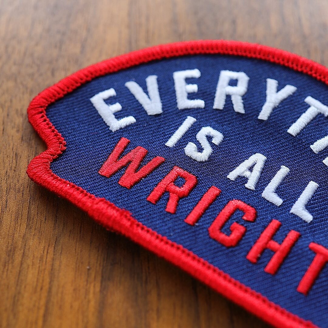 Is everything all Wright? With your current merch program that is. No? We got you fam. Reach out and let us know how we can make your merch Wright🔥
.
.
.
.
.
.
#merch #patch #custommerch #patchgame #redwhiteblue #wemakeyoulookgood #cool #promotional