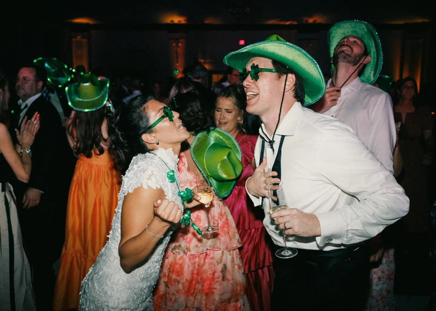 Lucky in love 🌈🍀 Happy St. Patrick&rsquo;s Day!! 

photo: @sarahlordphoto 
venue: @thehotel1928