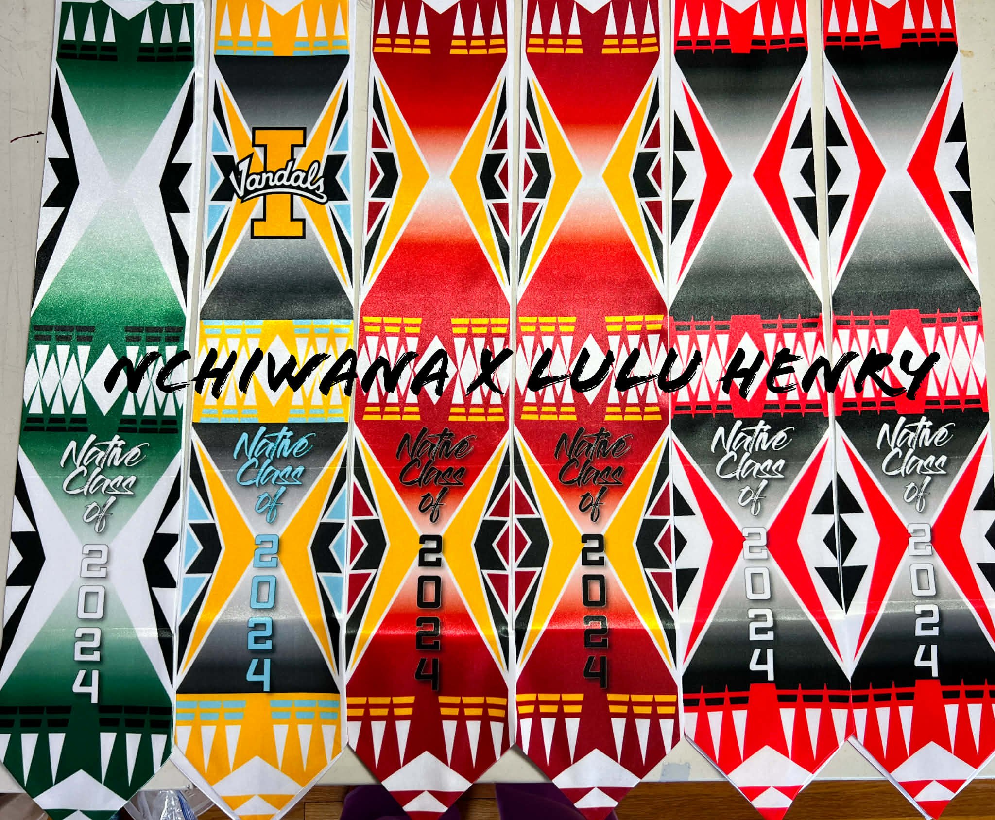 PRE-ORDER: Native Class of 2026 Graduation Stole