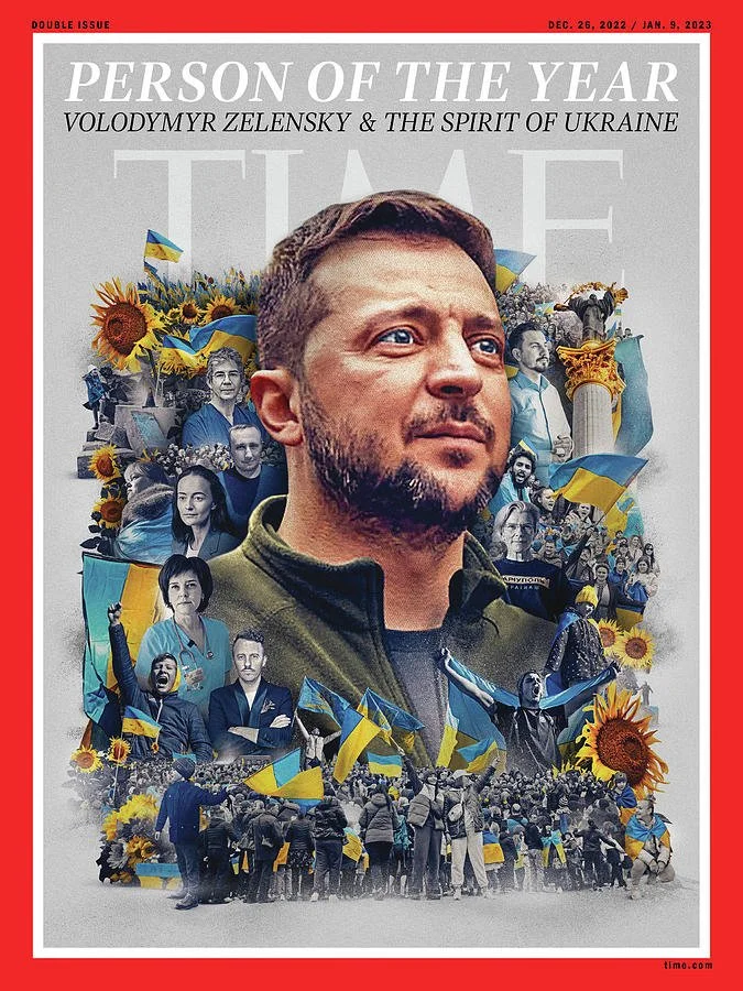 Volodymyr Zelensky: TIME Person of the Year 2022