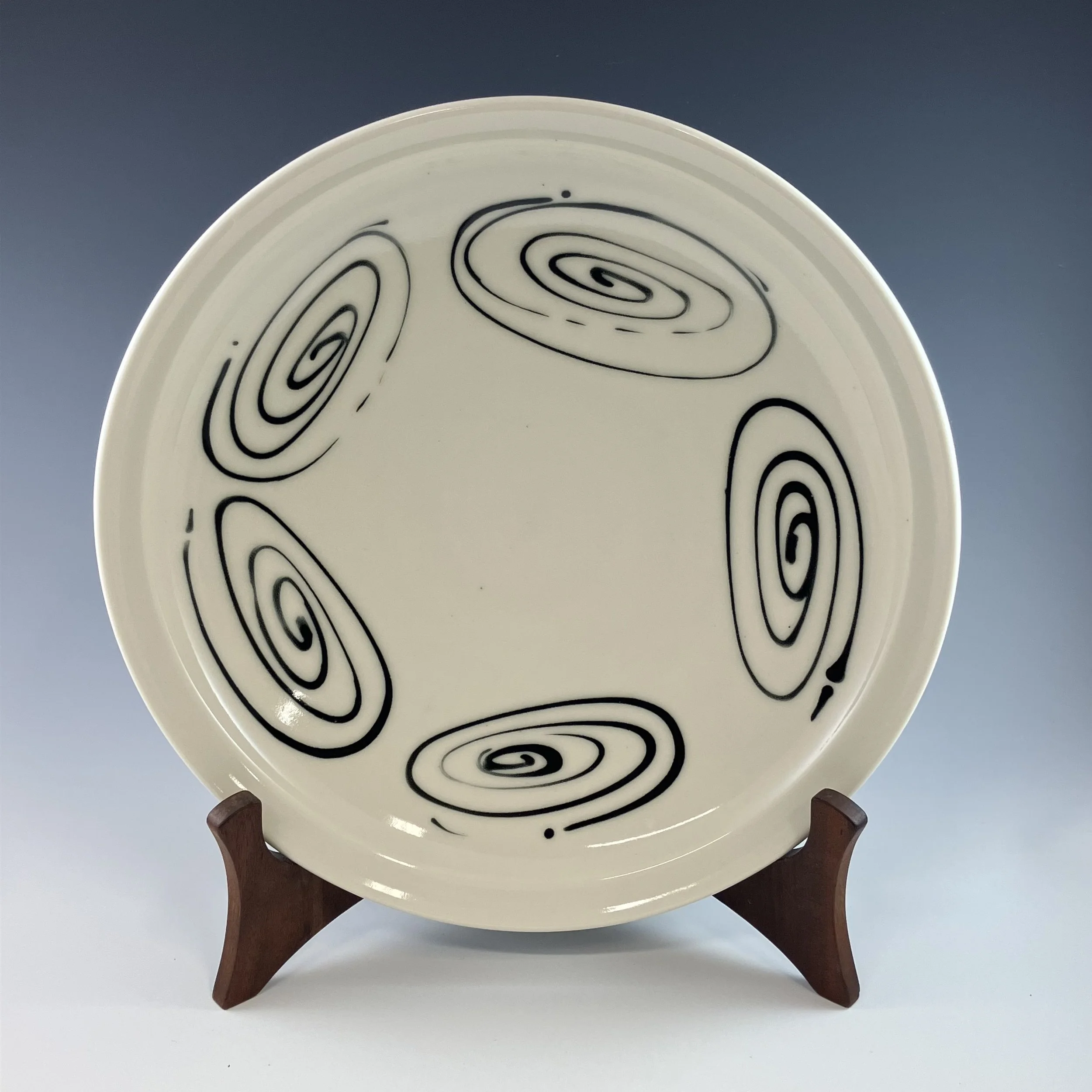 Porcelain Horse Eye Platter