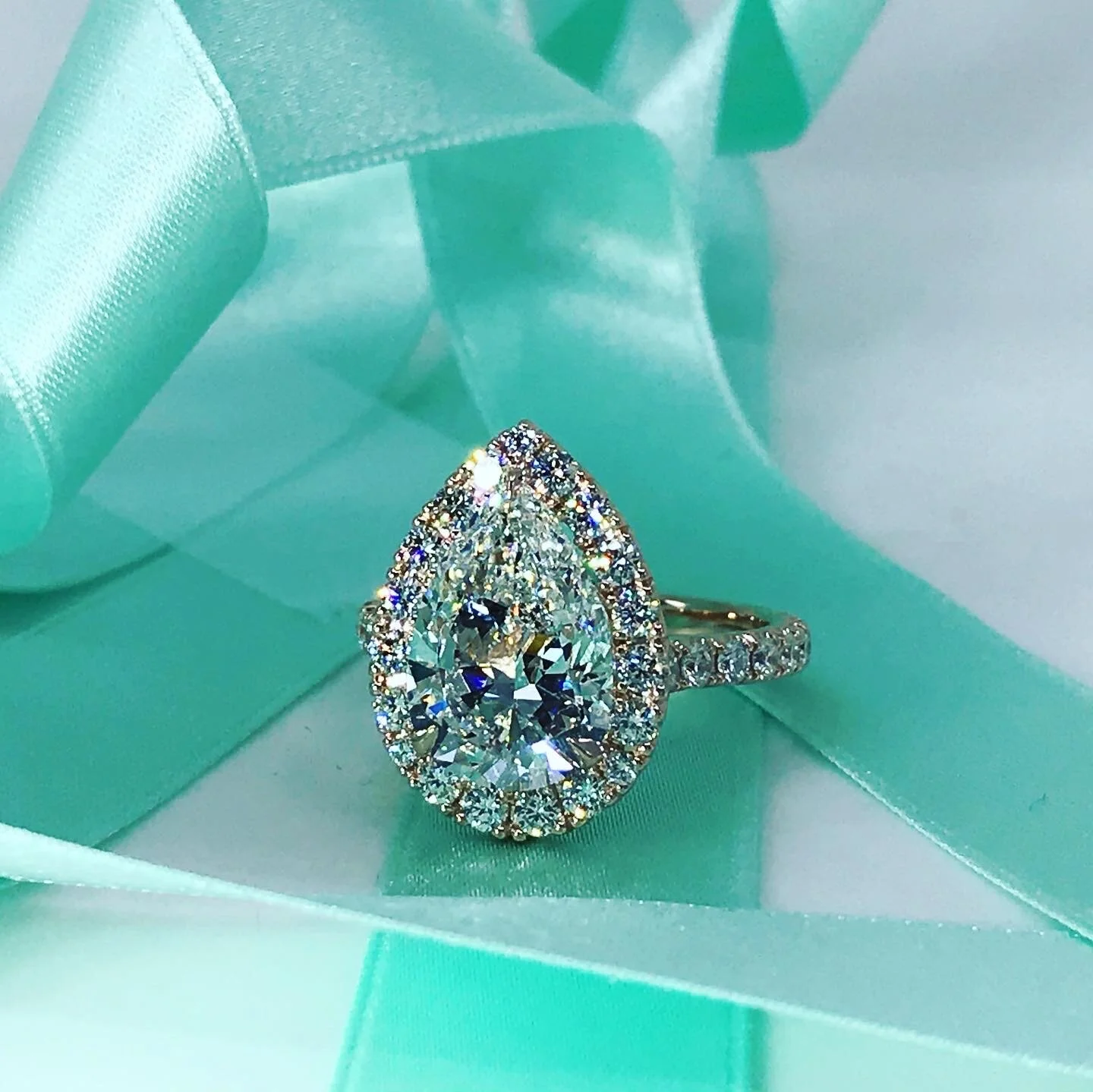 6 Carat Pear Diamond $65,000.