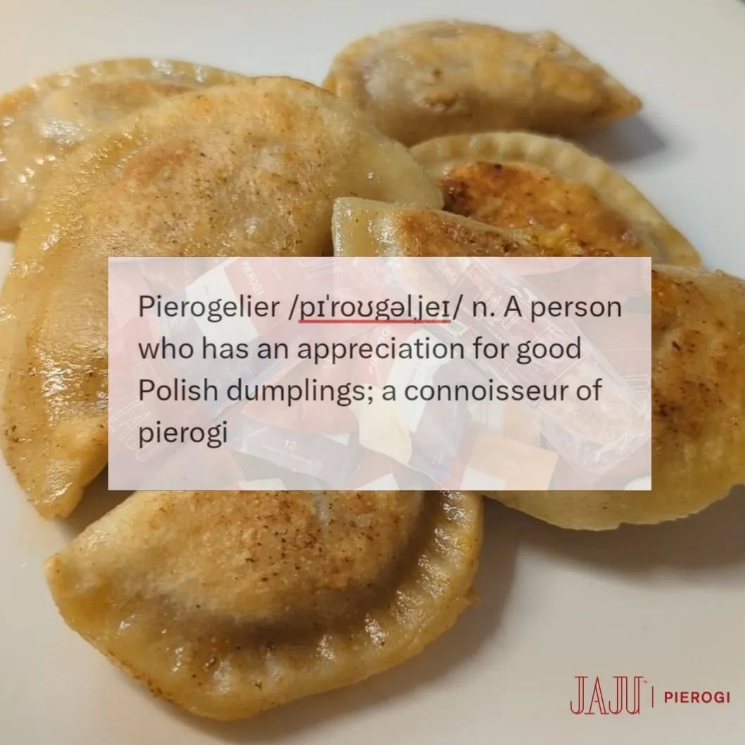 Pierogi 🤝 sommelier. We needed a word for this, so we created one 💁🏻&zwj;♀️