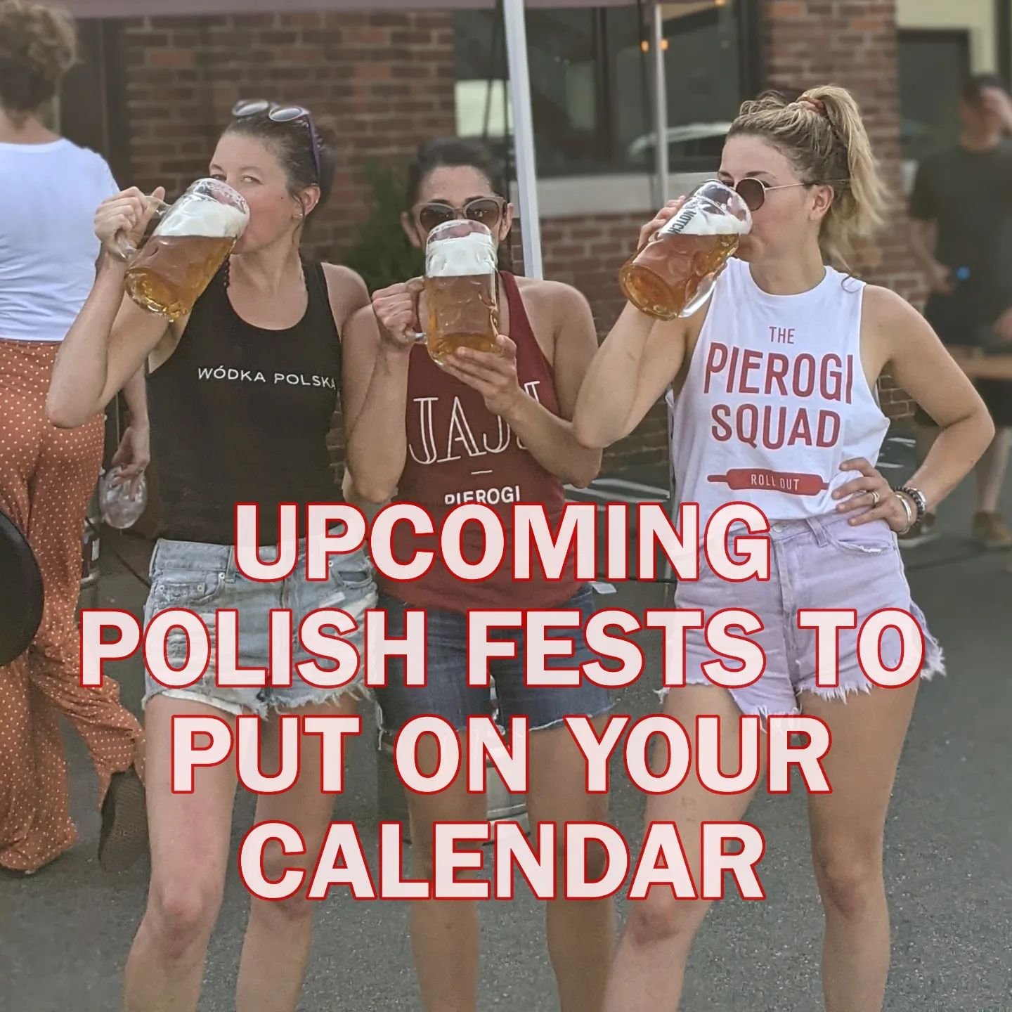 TIS THE SEASON 🥟🦅🥟🇵🇱 for polka, pierogi, piwo - and even @djs_market pączki if you're lucky enough to make it to Boston. Here's the lineup of Polish Fests we'll be attending in the coming months 💃🏻