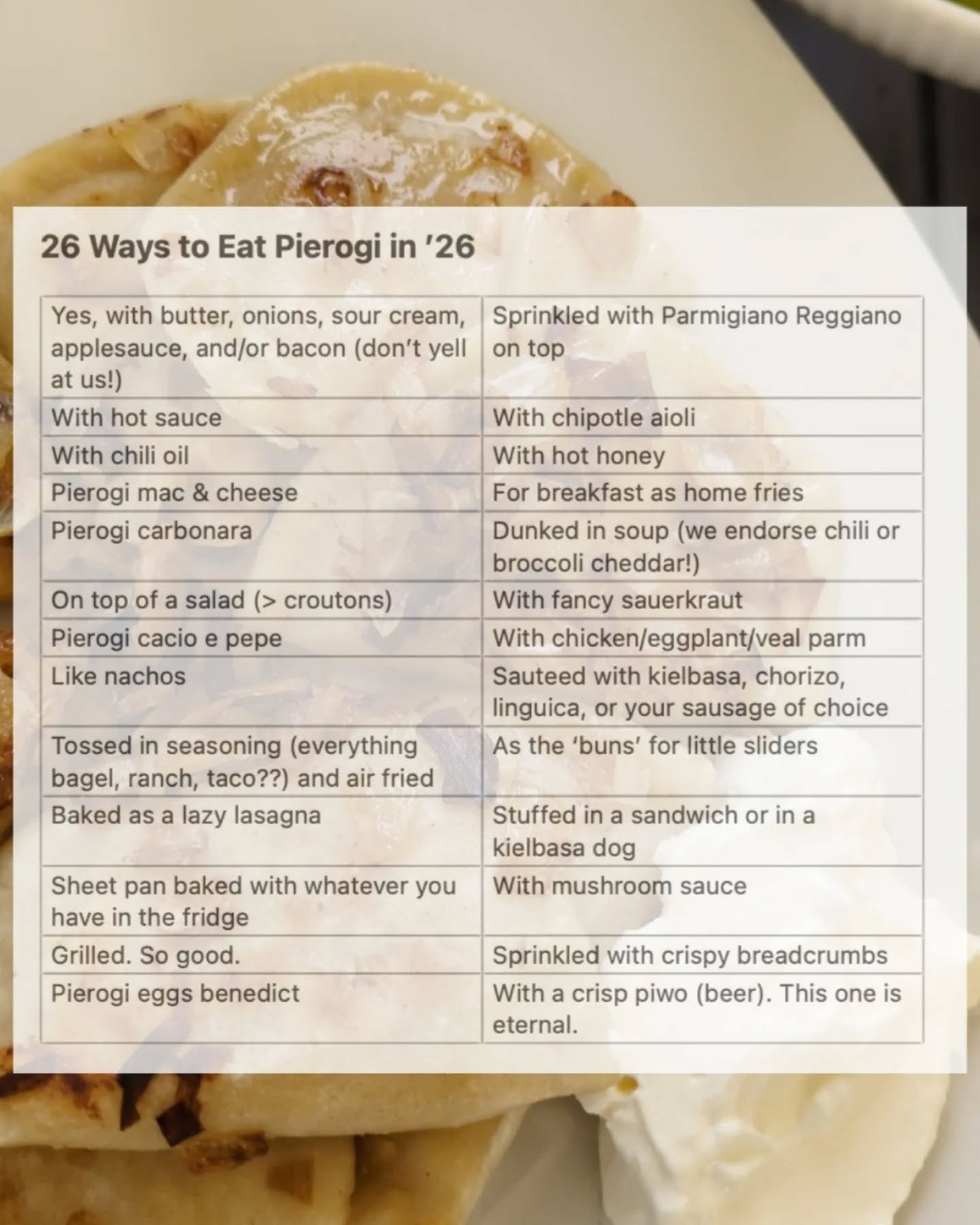 We did some important brainstorming for you 😘 got other ideas? Throw em in the comments! Maybe we'll make it for the Internet 🪩