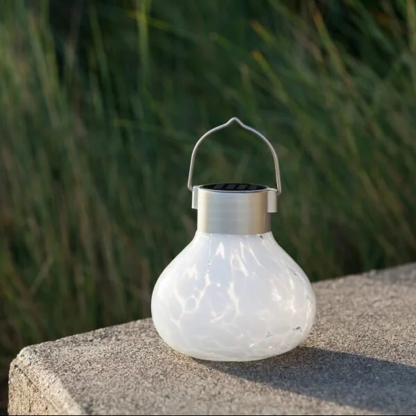 Solar Tea Lantern White By Allsop Harmony Designs Solar Tea Lantern White By Allsop, Allsop Home And Garden Solar Tea Lantern