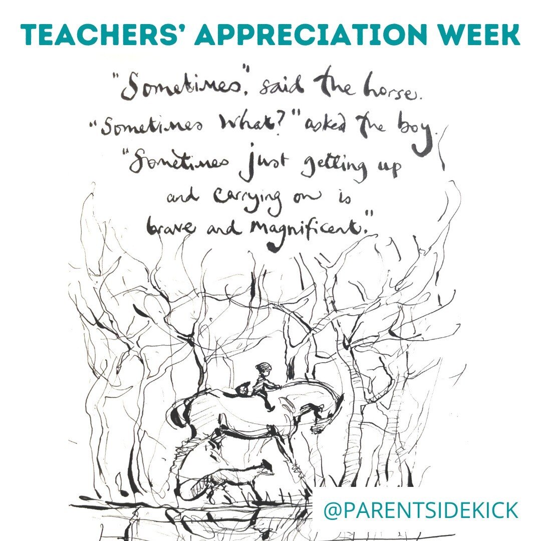 As career teachers of collectively 30 years, this week of acknowledgement means so much to us. We have had the honor of working with countless educators (and far more parents) over these years and can honestly reflect back that, to our knowledge, not