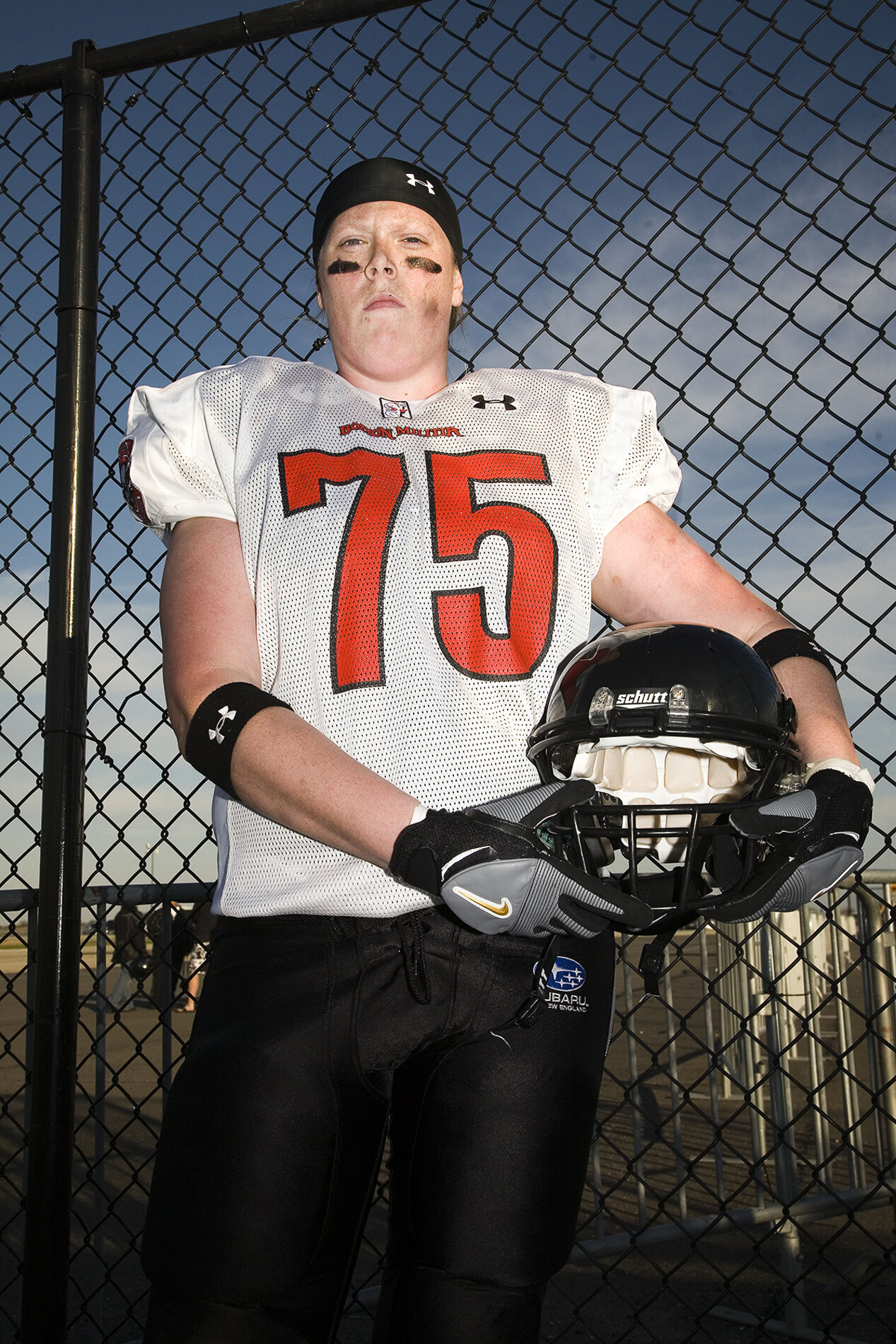 Kelly Barker, Mass Mutiny Women's Football champion