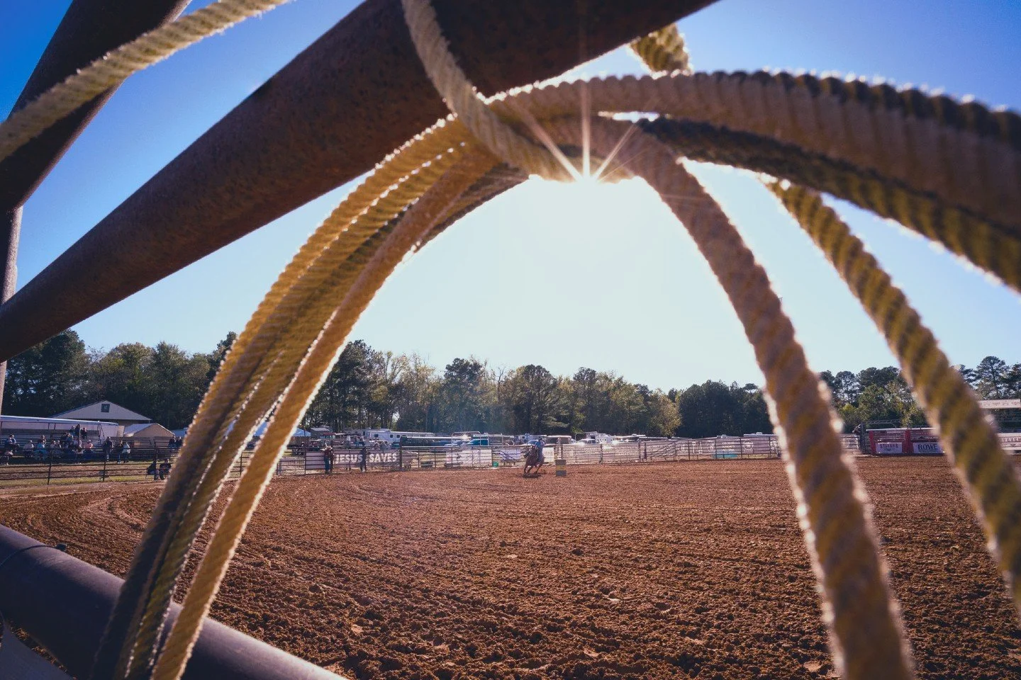 Lens Choice Makes the Difference! 📸

This past weekend was incredible at The Day of The Cowboy Ranch Rodeo at No Fences Cowboy Church, an event I look forward to every year!  I even went back for the Youth Rodeo on Sunday.

When the barrel racing st