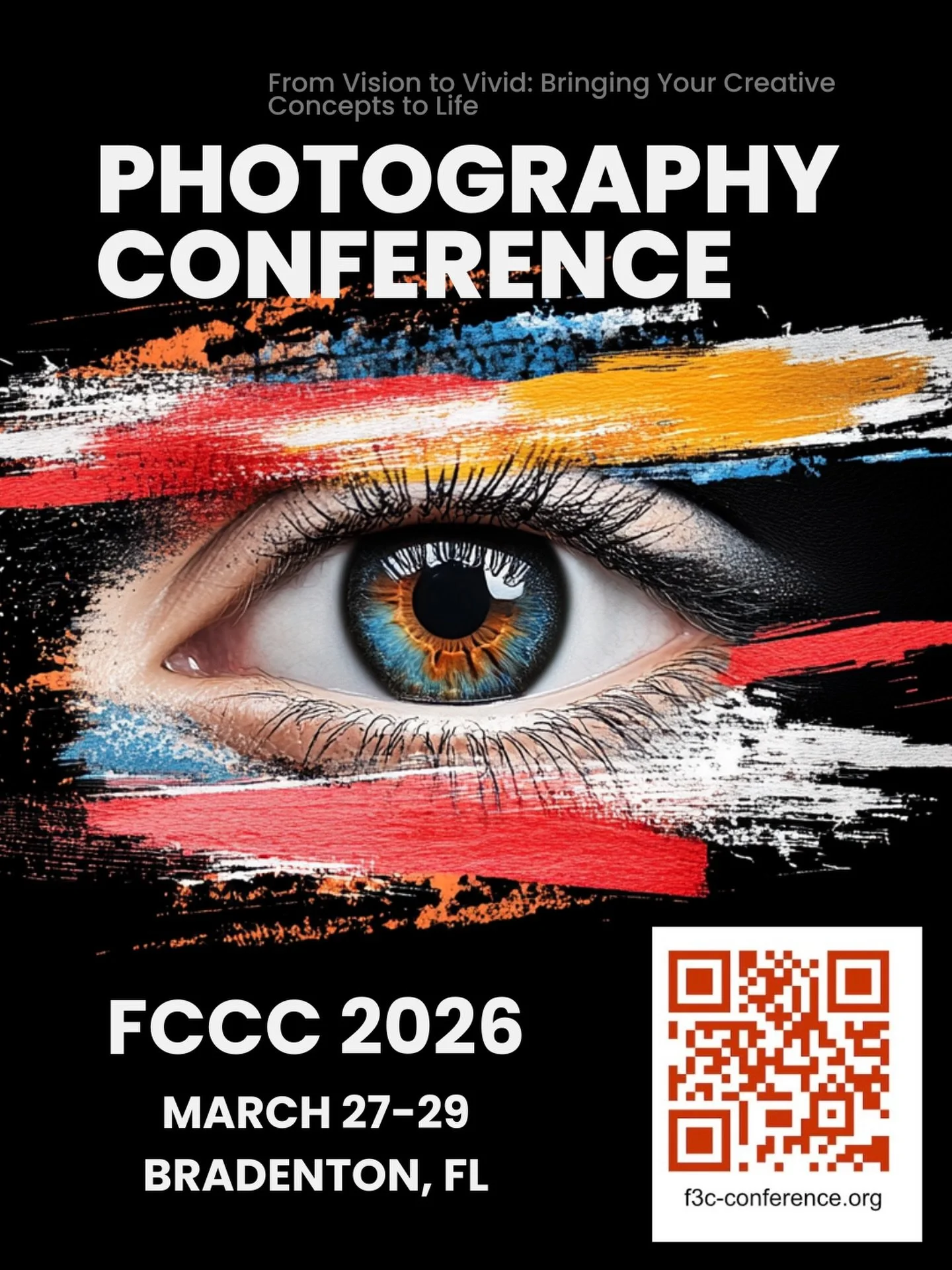 Excited to announce I&rsquo;ll be speaking at @
floridacameraclubcouncil #FCCC2026

&ldquo;From Vision to Vivid: Bringing Your Creative Concepts to Life&rdquo;
📅 March 27&ndash;29, 2026
📍 Manatee Technical College, Bradenton, FL

3 days. World-clas
