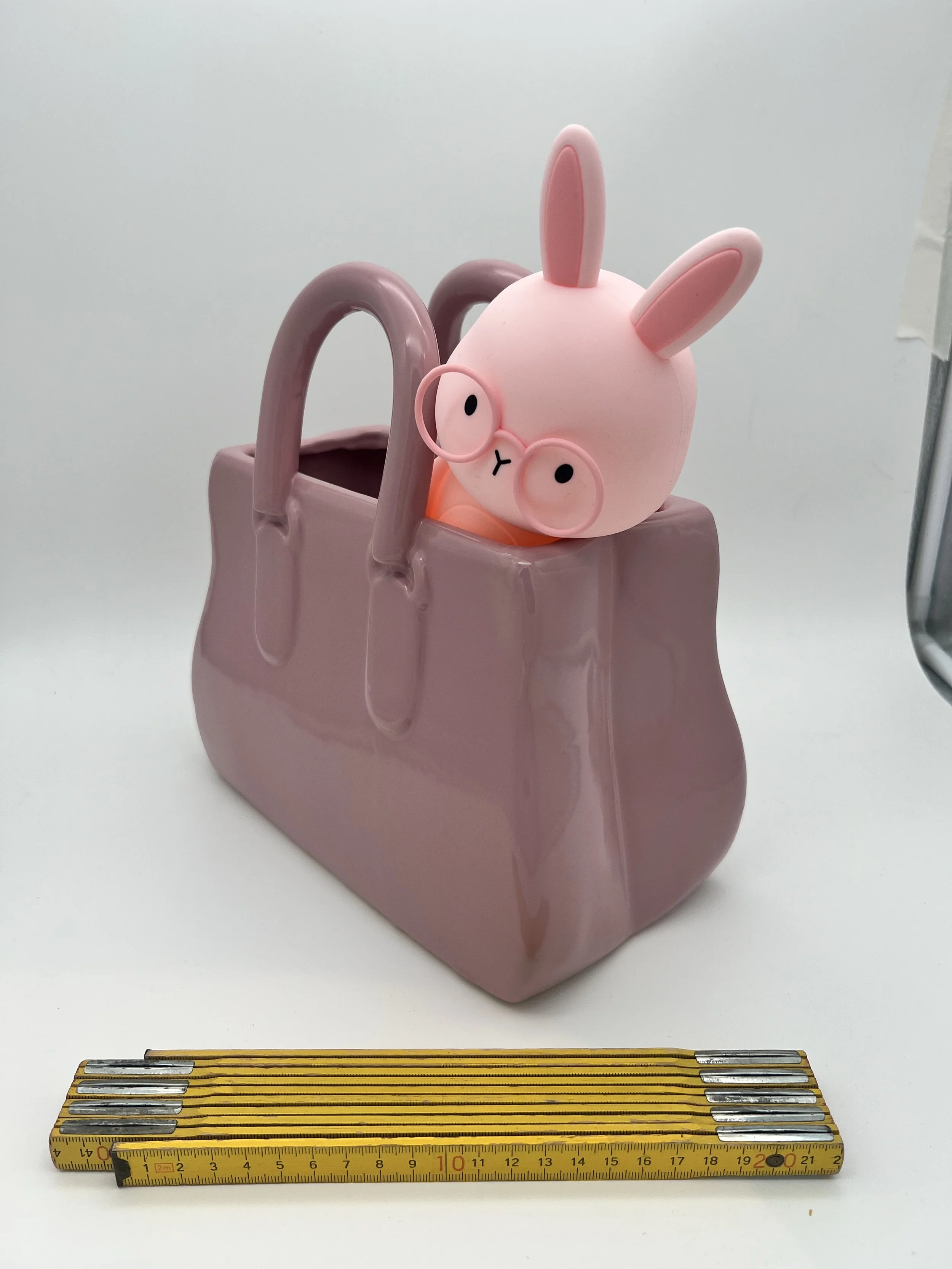 witzige Keramik Vase