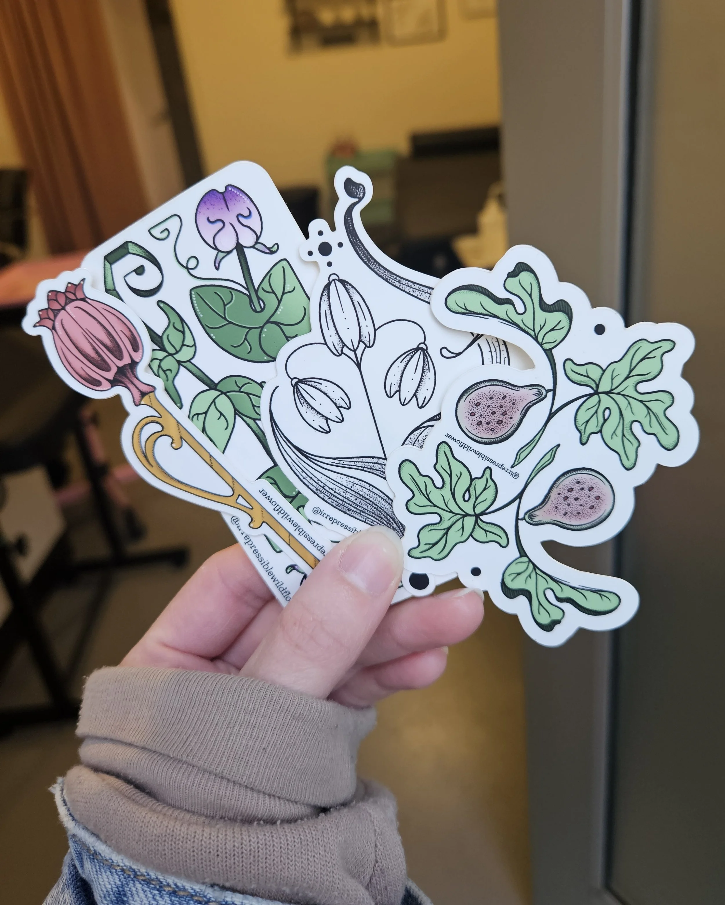 Sticker Pack - Florals & Fruit