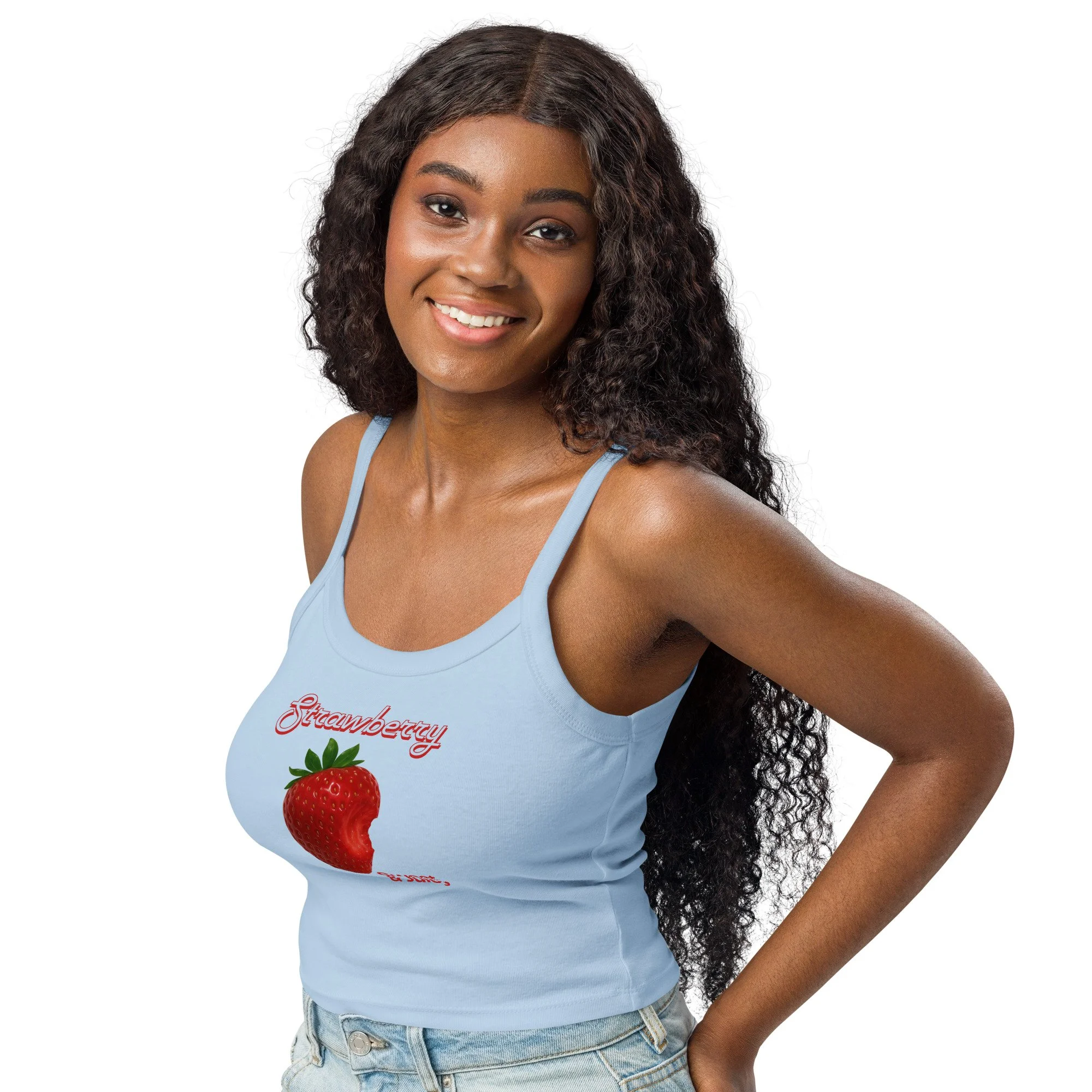 Sweet & Juicy Strawberry Tank Top
