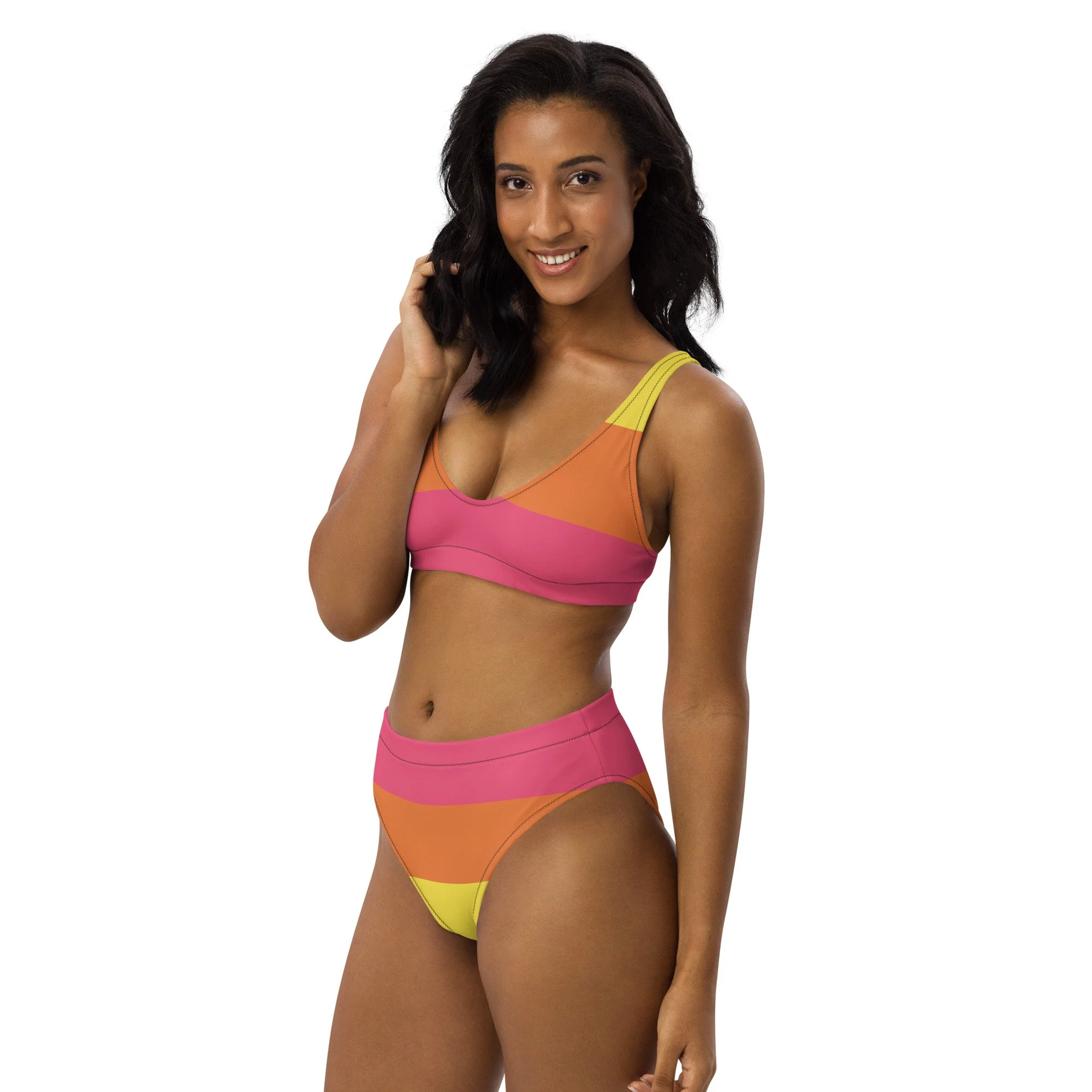 all-over-print-recycled-high-waisted-bikini-white-left-front-6a28bd32cdd8f.jpg