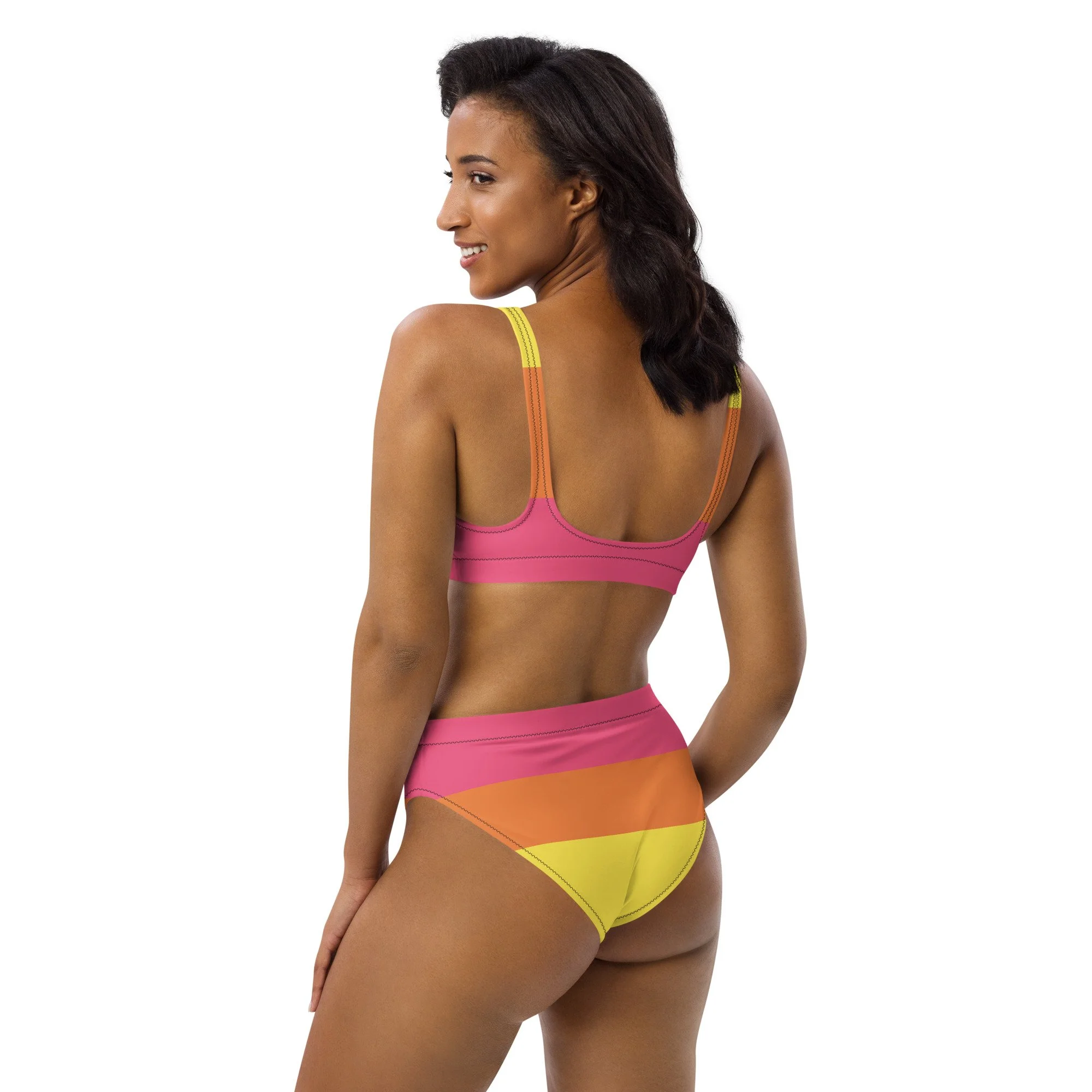 all-over-print-recycled-high-waisted-bikini-white-left-back-6a28bd32cde64.jpg