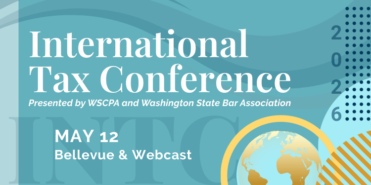 Join Us: 2026 WSCPA International Tax Conference 