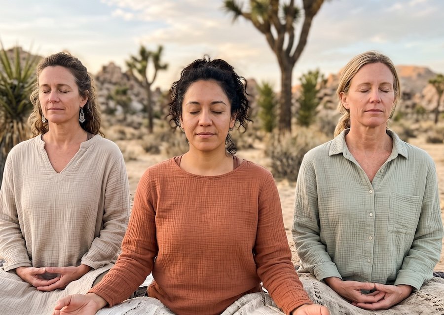 3 DAY SILENT MEDITATION RETREAT - In Person, Joshua Tree / Yucca Valley 