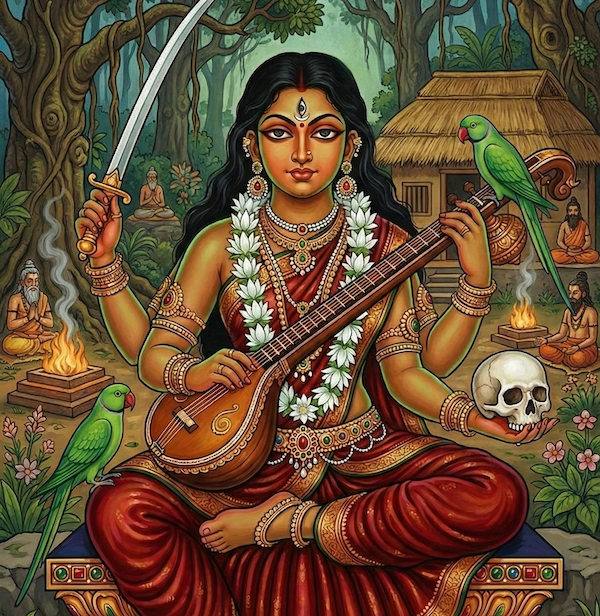 DAS MAHAVIDYAS SADHANA - MANTRA MEDITATION SERIES WITH THE 10 TANTRIC GODDESSES OF WISDOM - Online with Replays 