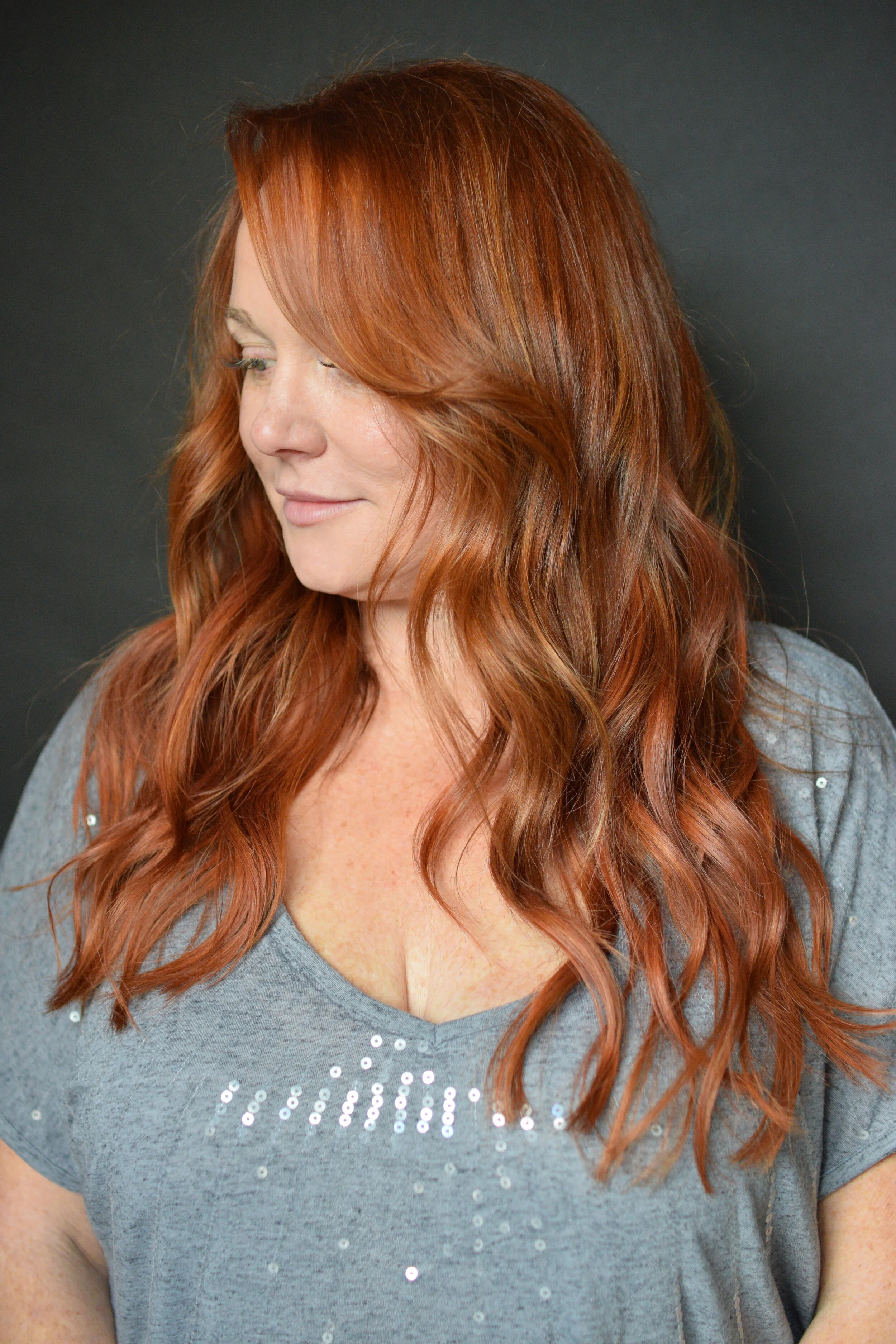 NBR Hair Extensions for Long Red Hair