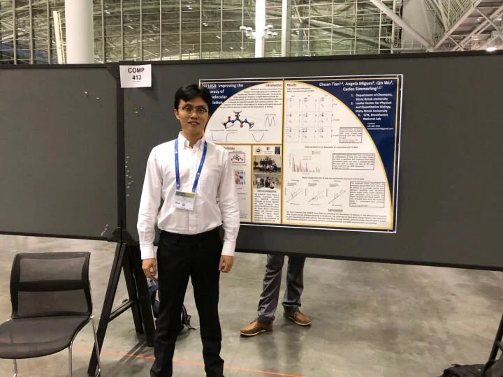Chuan Tian at the 256th ACS National Meeting