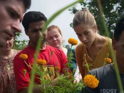 A-Z course, Navdanya Farm,  India-  Photo: Alison Caldwell   