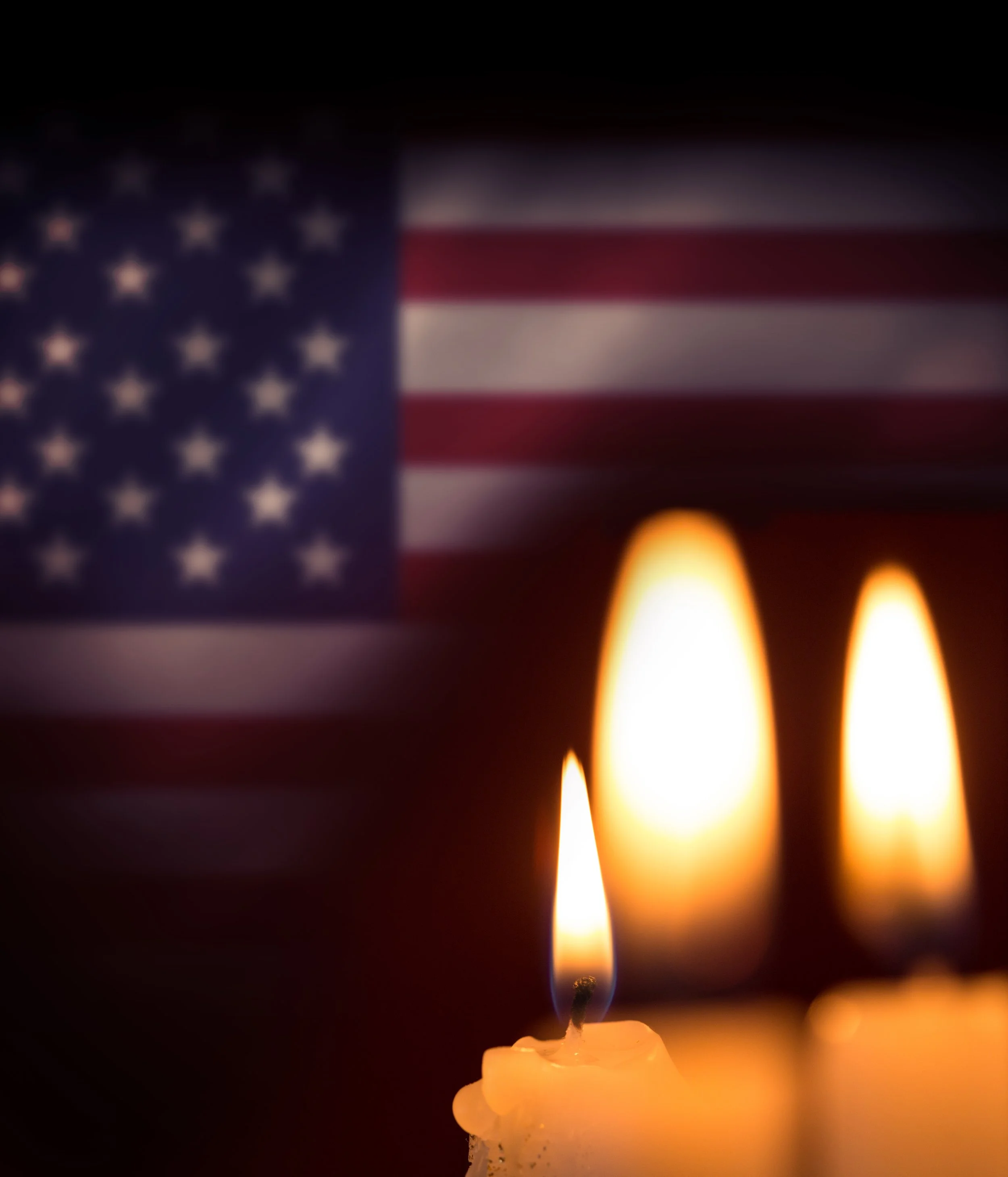Candles and Flags: Divided We Fall