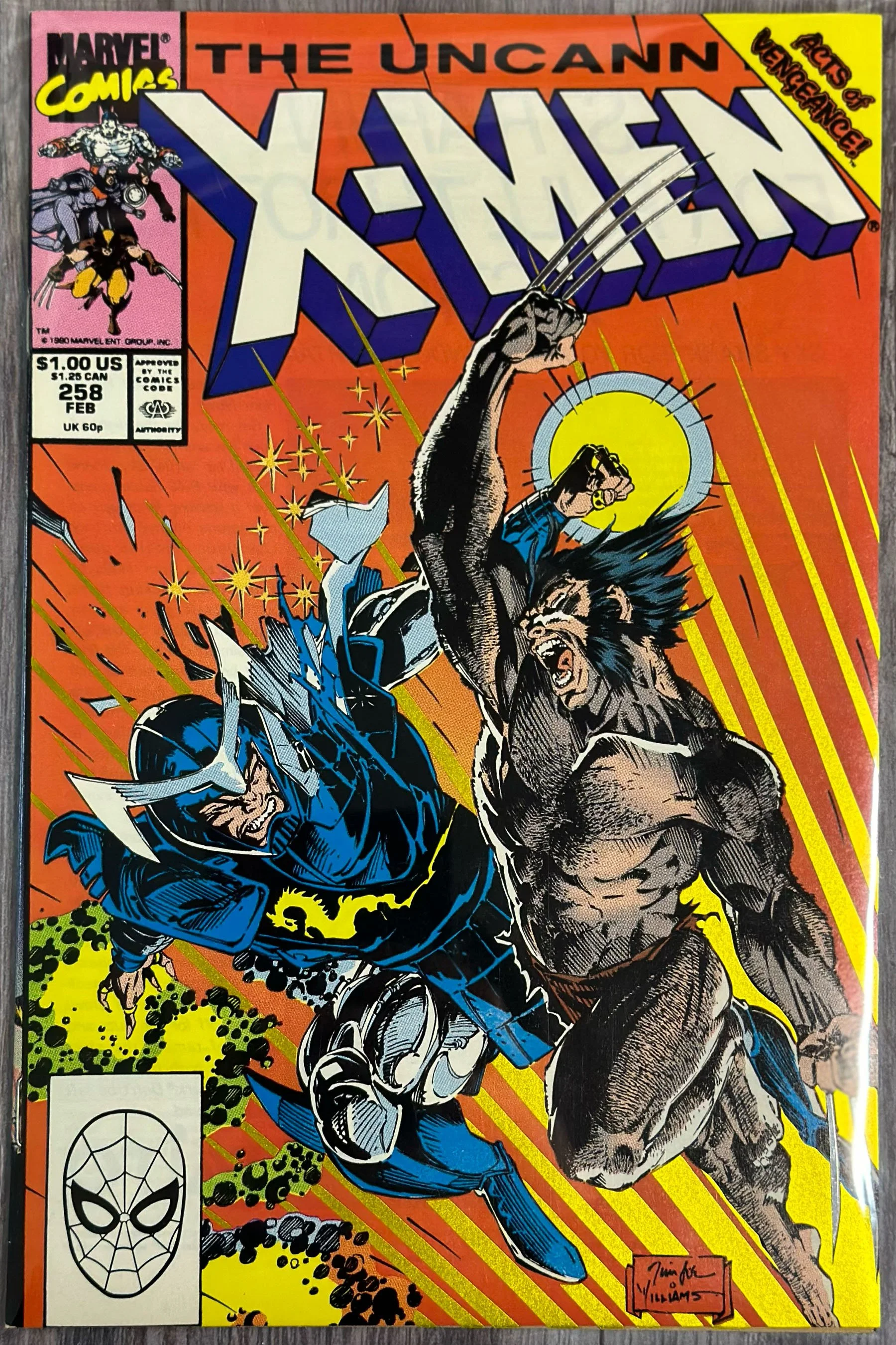 Uncanny X-Men #258