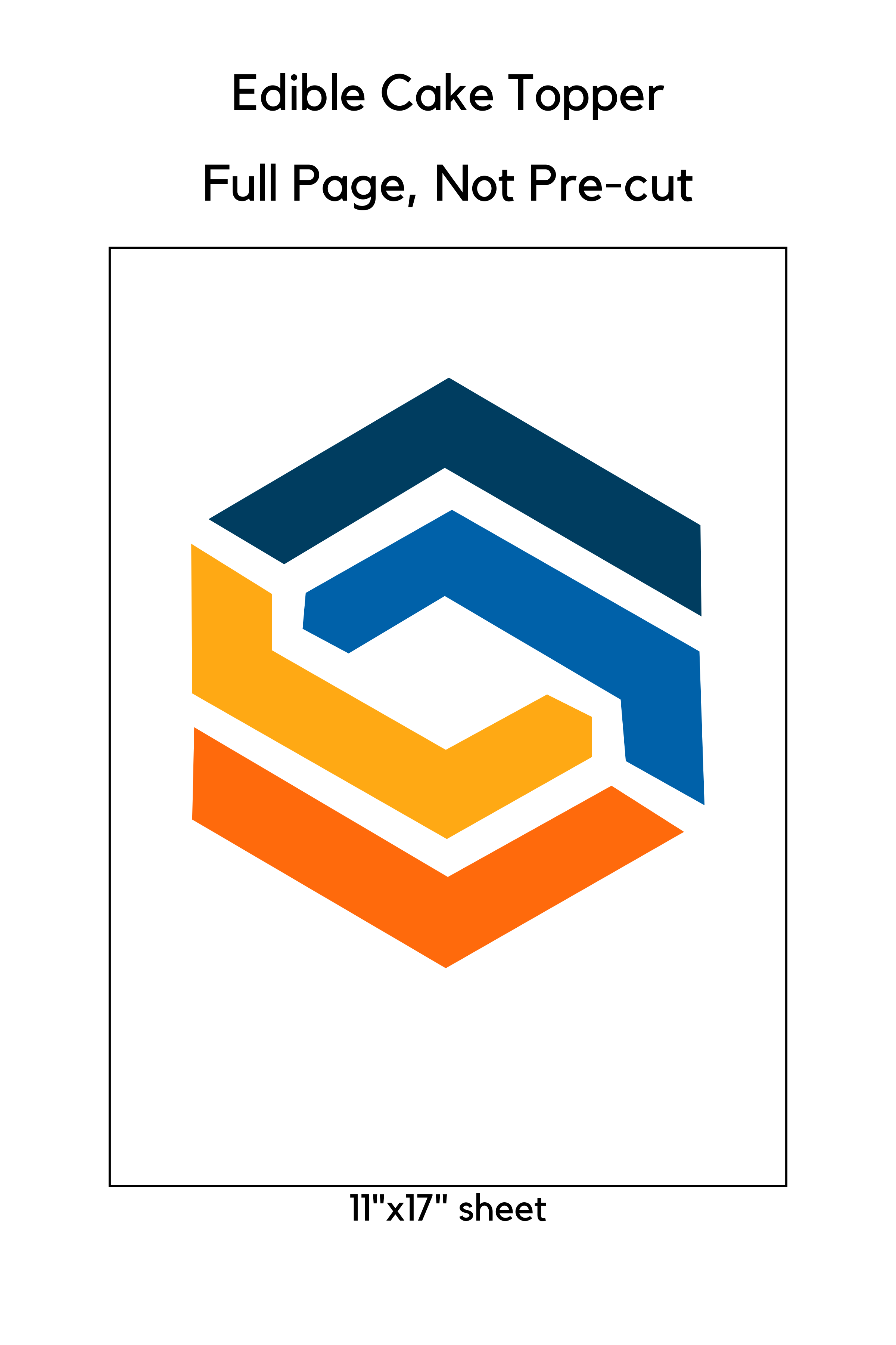 Edible Cake Prints - Wide Format Page